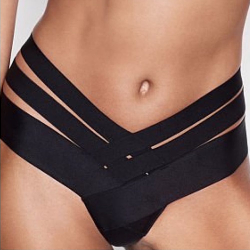Victoria's Secret VERY SEXY Banded Strappy Cheeky Panty M
